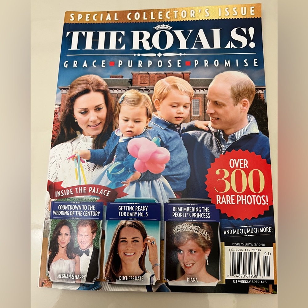 The Royals SPECIAL COLLECTOR’S ISSUE Grace Purpose Promise 5/10/18